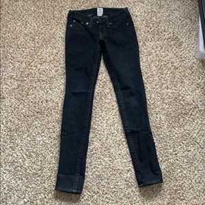 True Religion Black Jeans